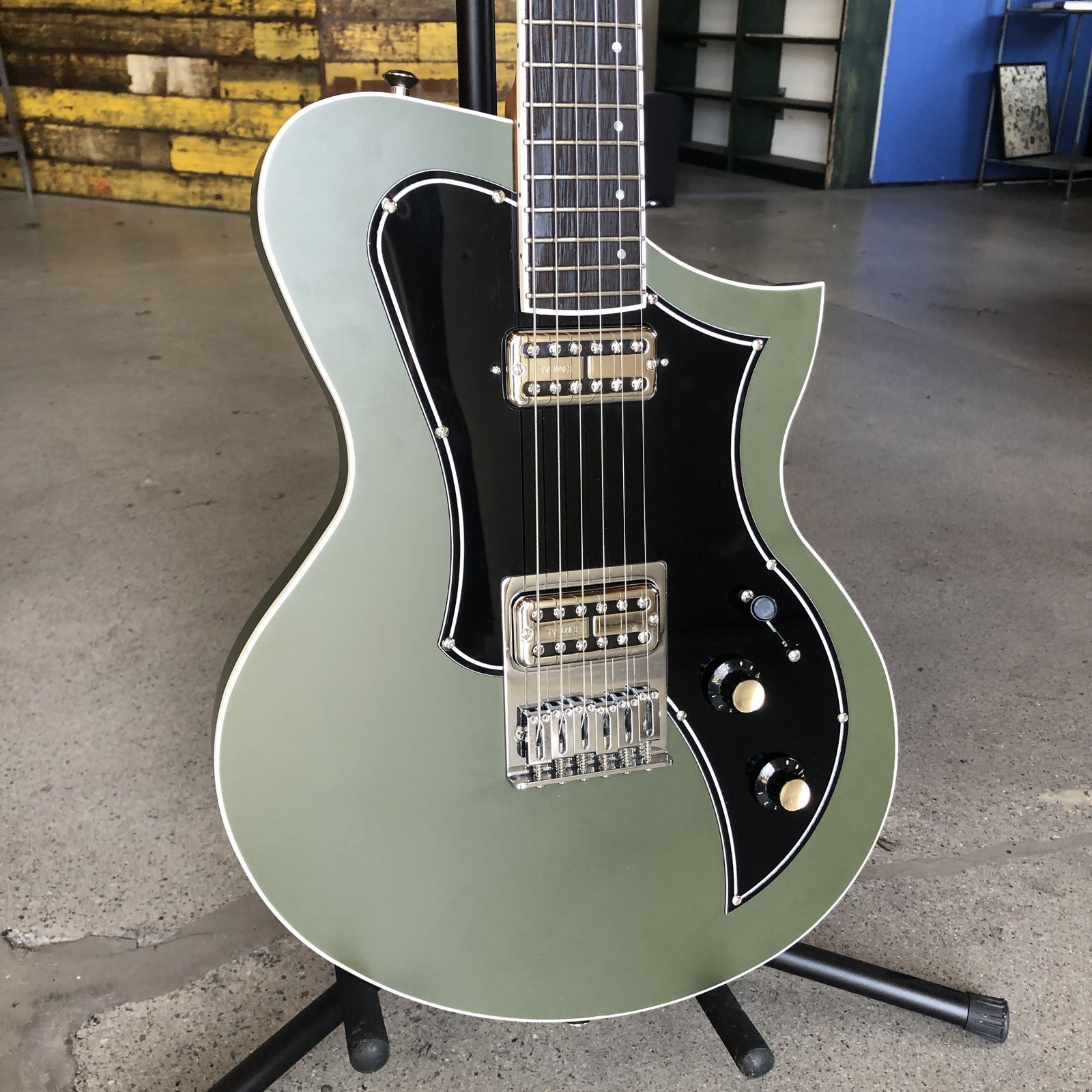 Kauer Guitars Korona - Satin Olive Green - #104