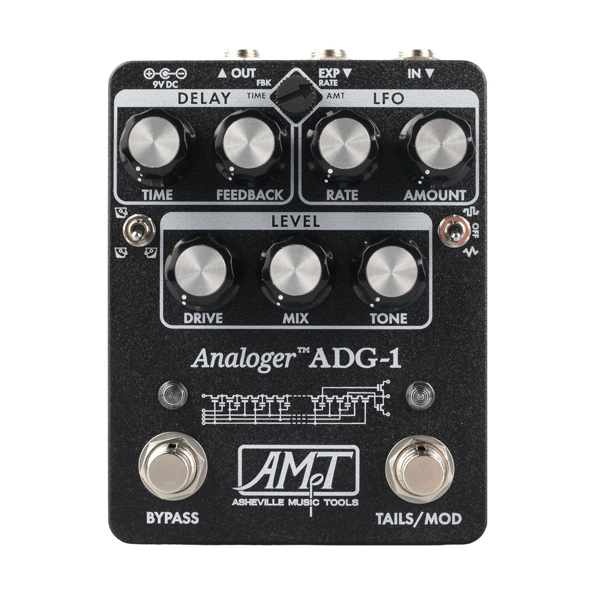 Asheville Music Tools ADG-1 - Analog Delay - Special Black