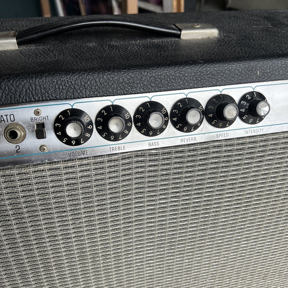 1977 Fender Vibrolux Reverb, 2x10 Tube Guitar Amplifier