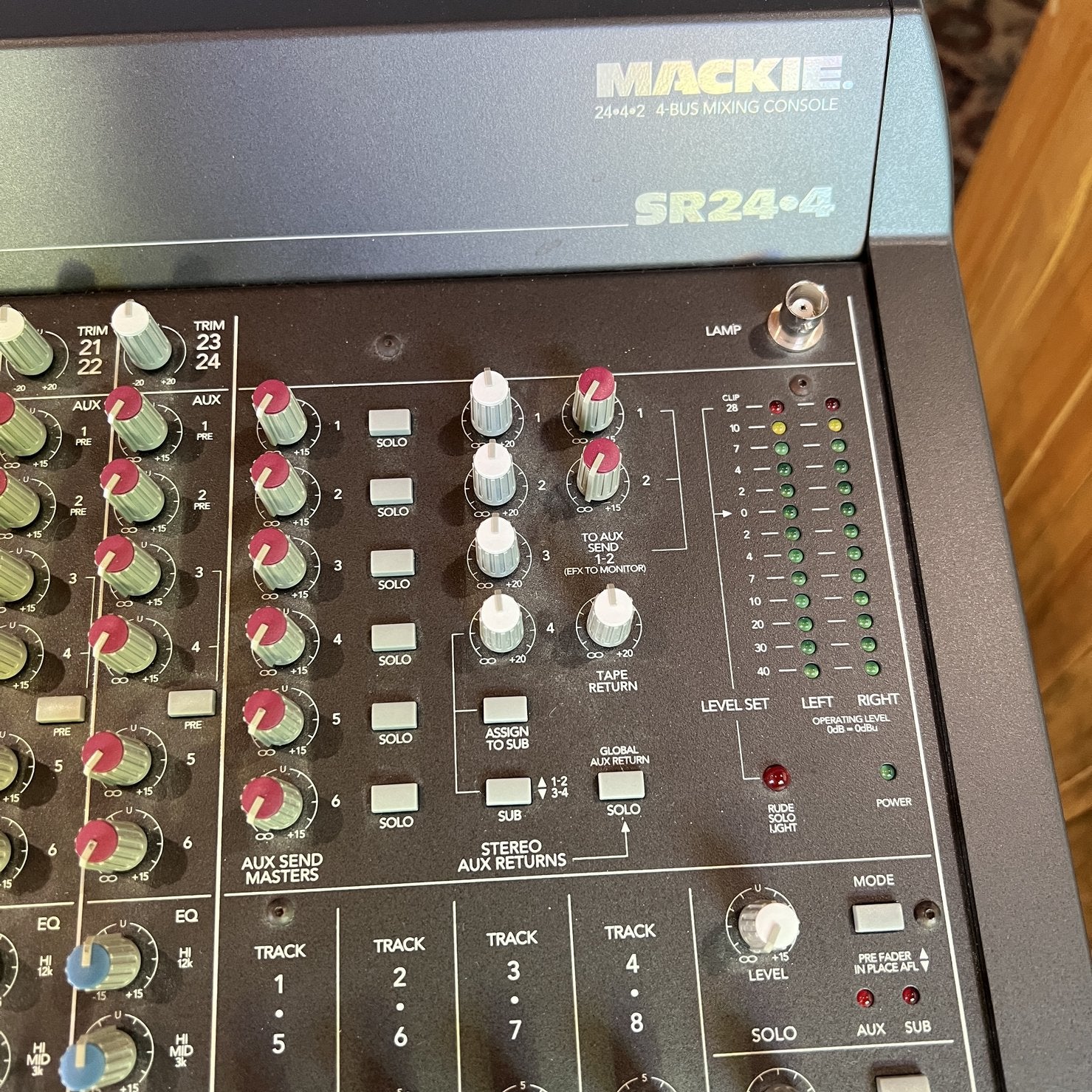 Mackie SR24.4 | 24x4x2 VLZ 4-Bus Mixing Console