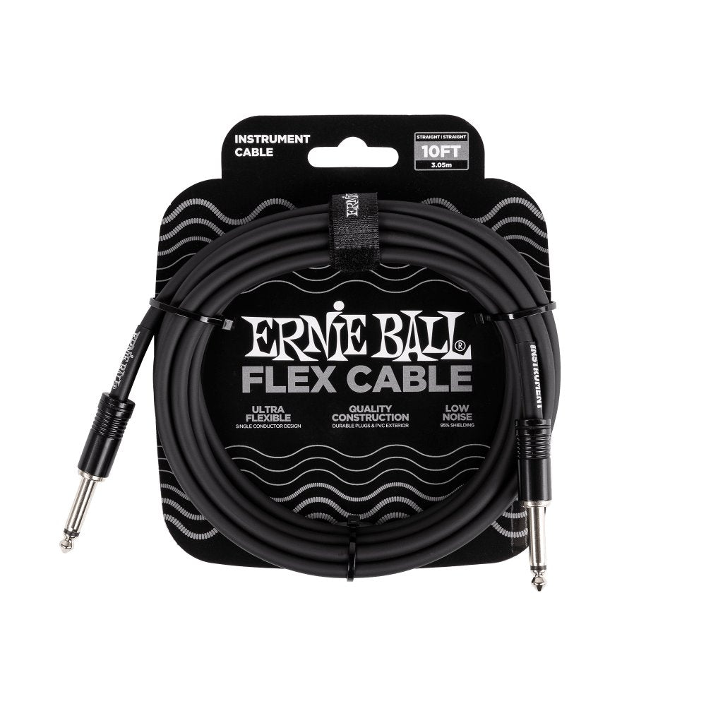 Ernie Ball Flex Instrument Cables - Straight to Straight