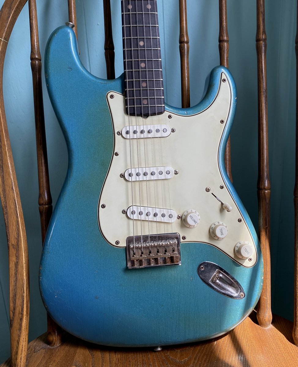 Revelator Guitars - 60s SuperKing S-Style - Lake Placid Blue - #62197