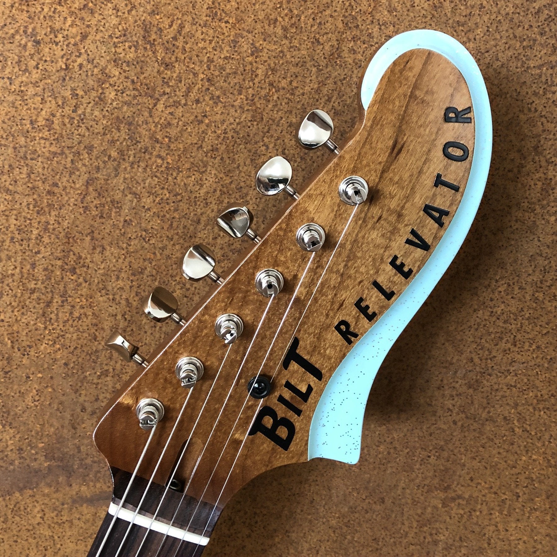 Bilt Guitars Relevator LS Vibrato, Light Sparkle Surf Green, #19614