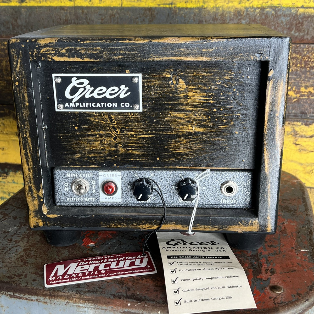 Greer Amps Mini Chief 3W Tube Amplifier