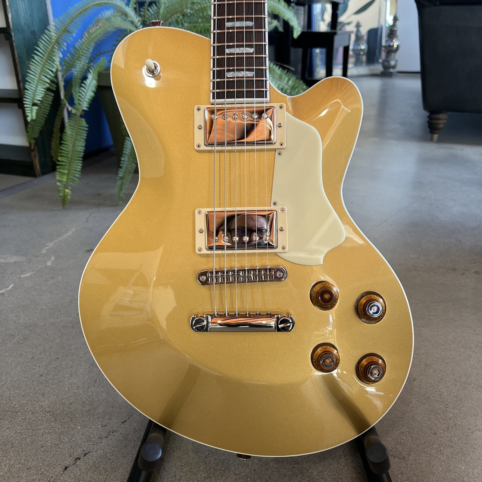 Kauer Guitars Starliner, Gold Top - #1026-169