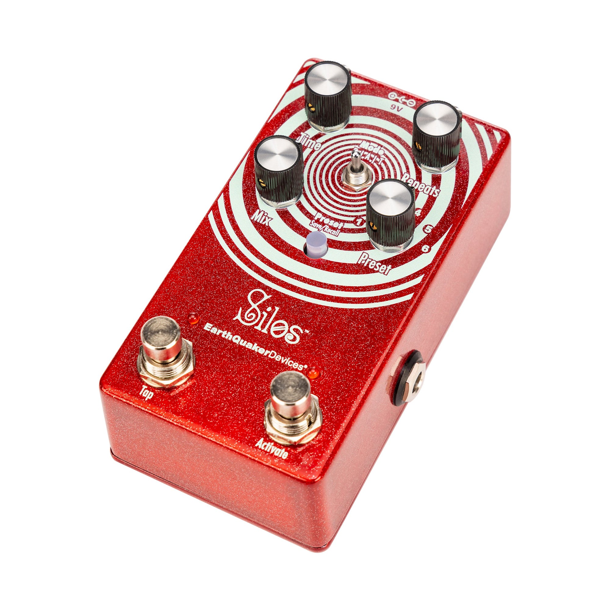 EarthQuaker Devices Silos - Limited Edition Sparkle Red