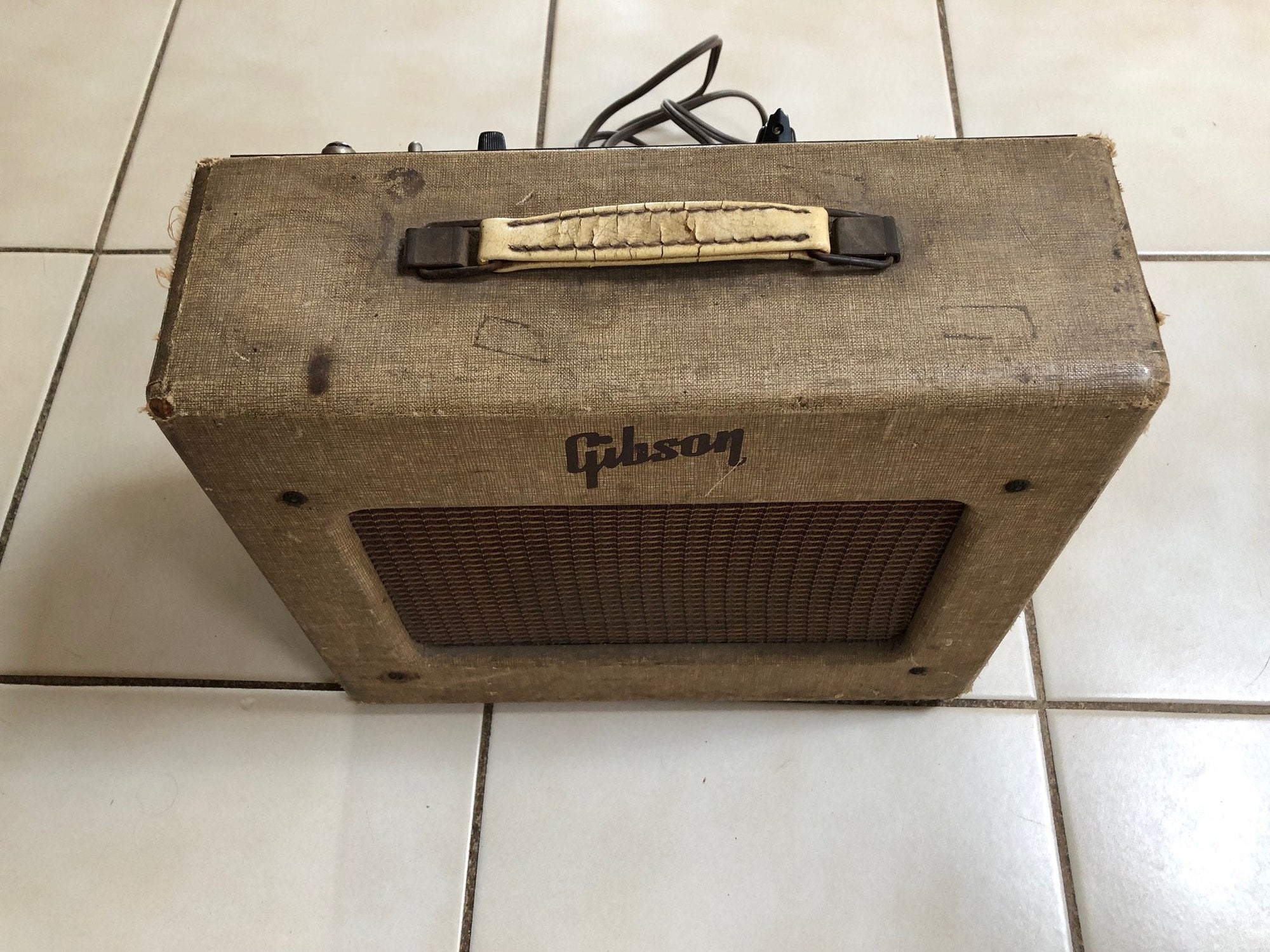 Vintage 1956 Gibson Les Paul Junior GA-5 Amplifier