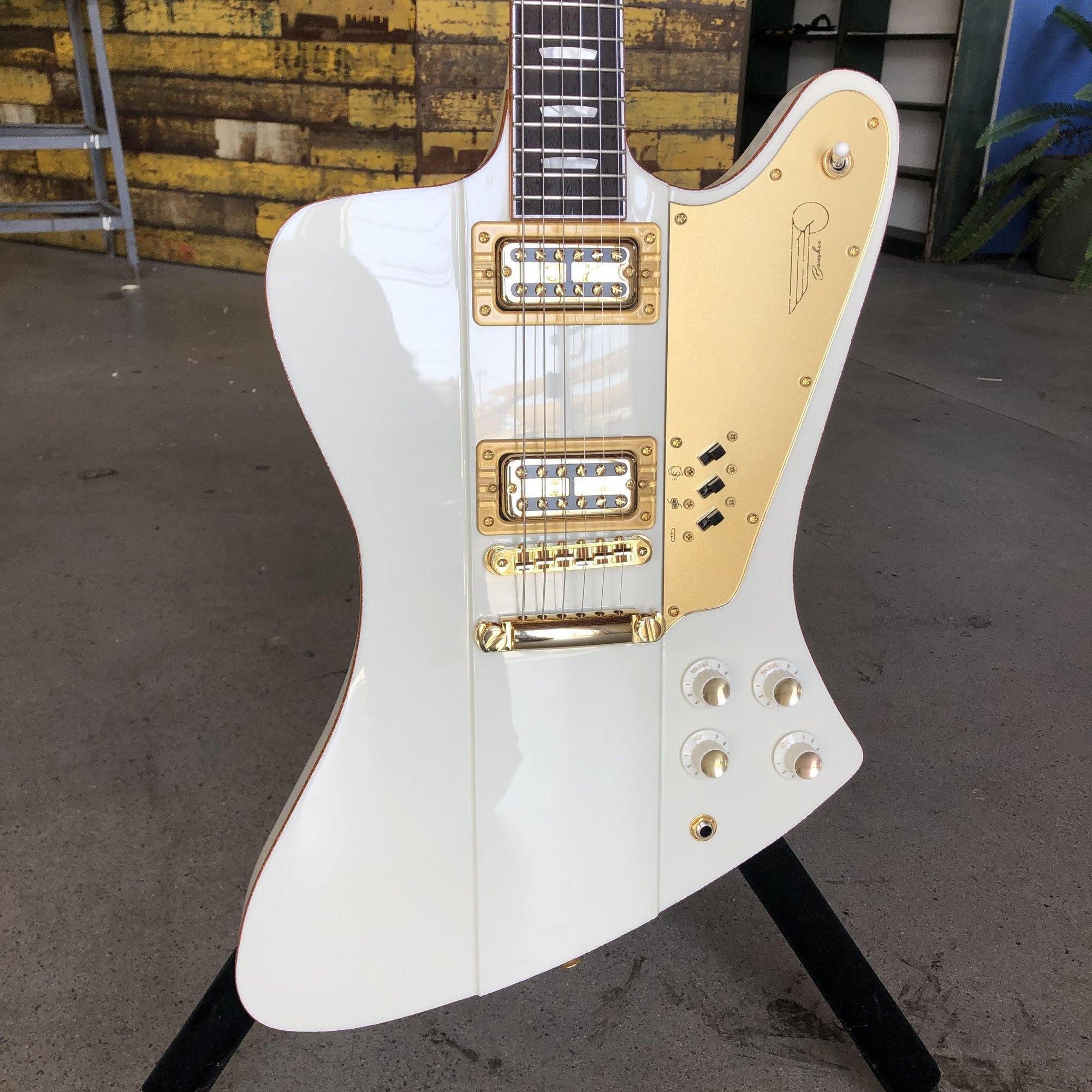 Kauer Guitars Banshee - White Falcon, #435