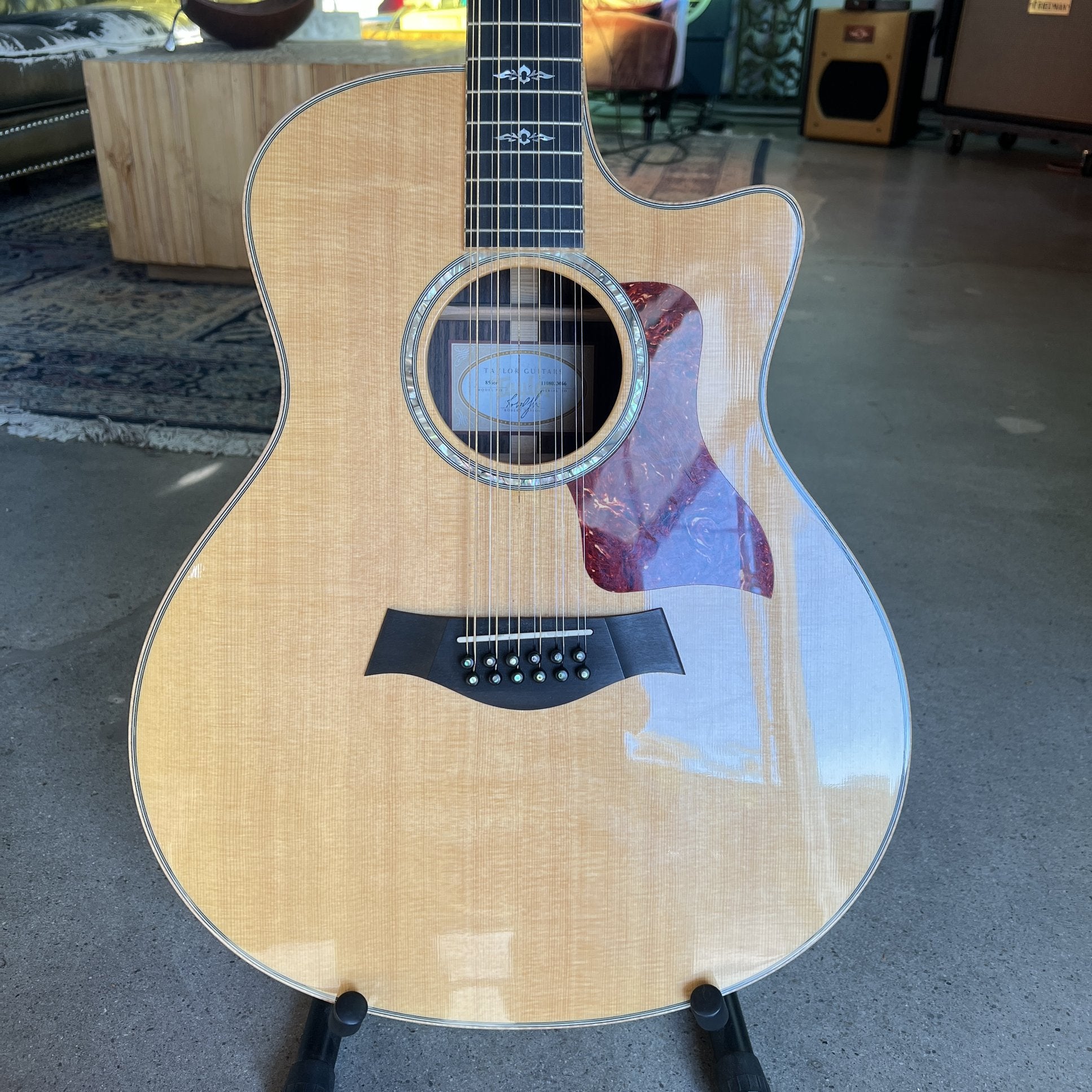 2013 Taylor 856ce 12 String Acoustic Guitar