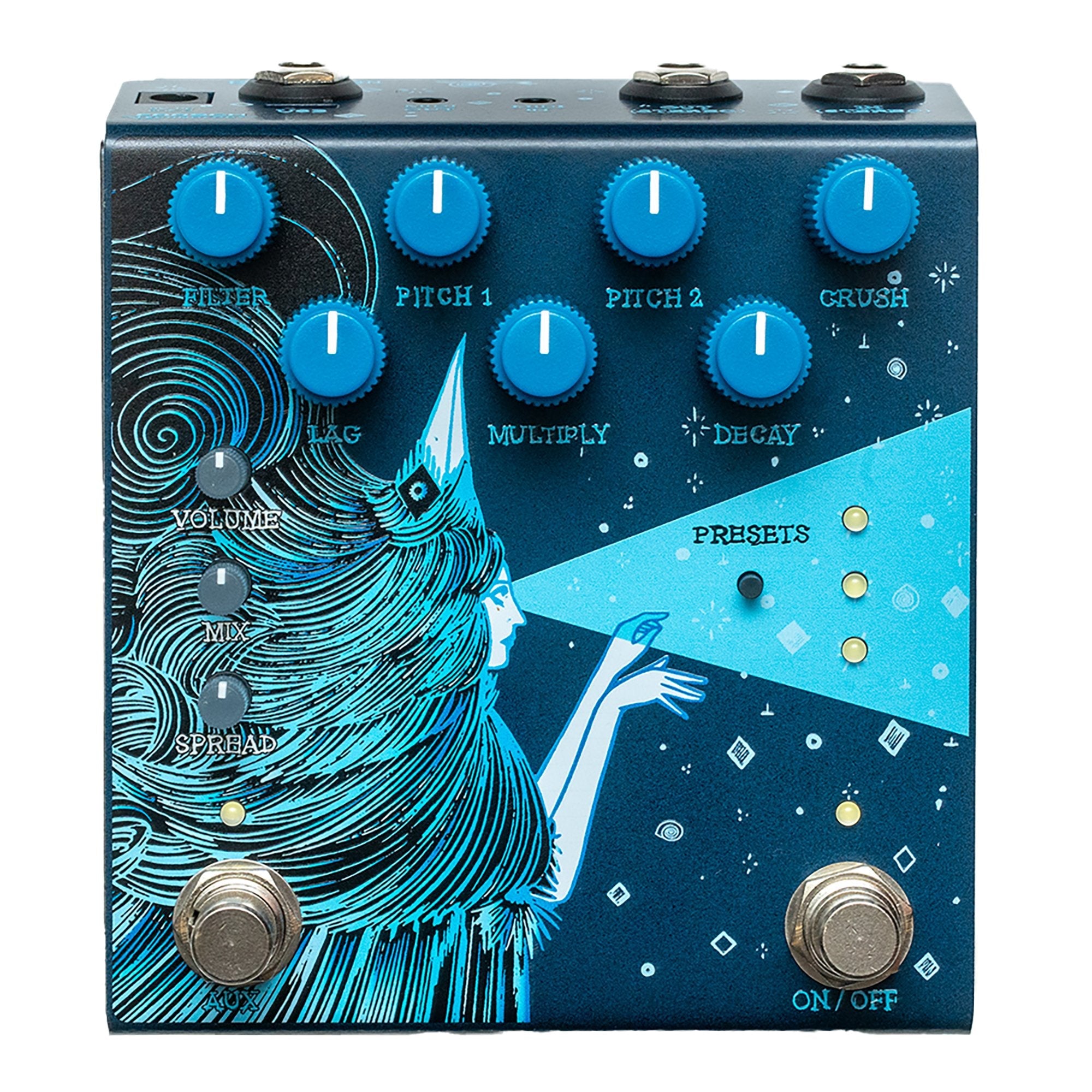 Old Blood Noise Endeavors Dark Star Stereo - Blue