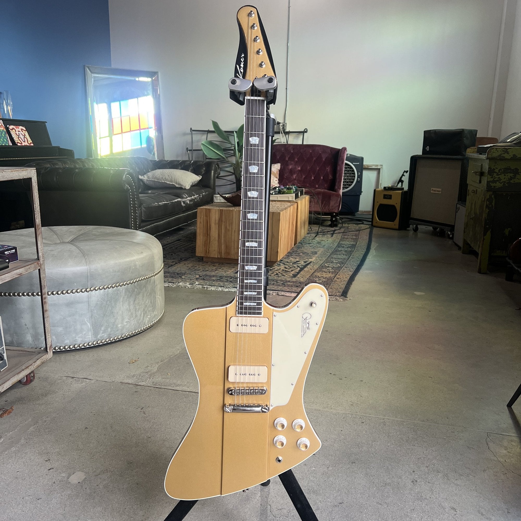 Kauer Guitars Banshee, Goldtop - #576