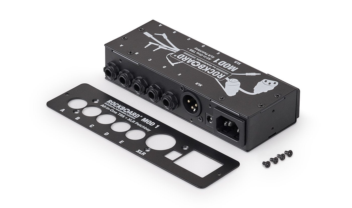 Rockboard MOD 1, V2 - Series Patch Bay MOD 1 with XLR