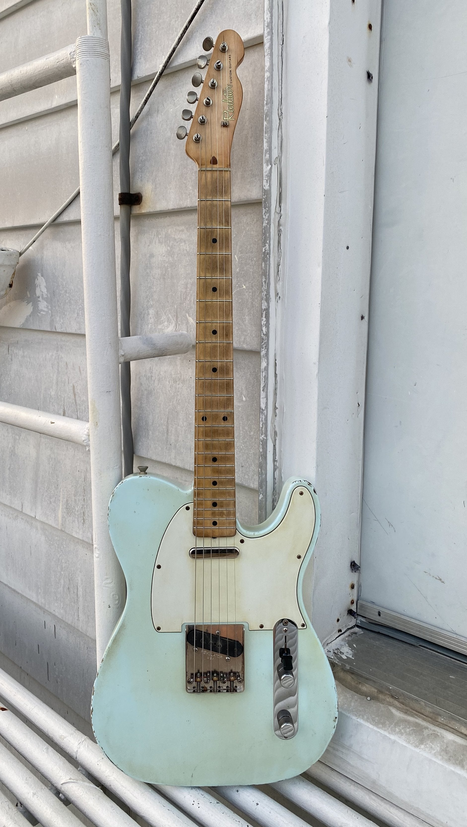 Revelator Guitars - '50s Era RetroSonic T-Style - Sonic Blue Nitro