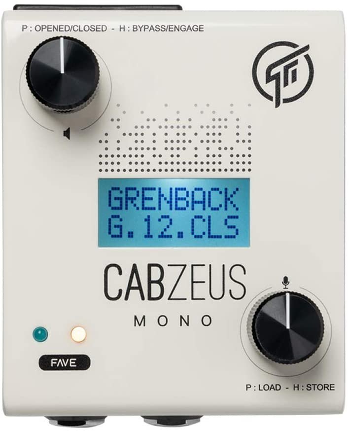 GFI Systems Cabzeus Mono Speaker Simulator + DI Box