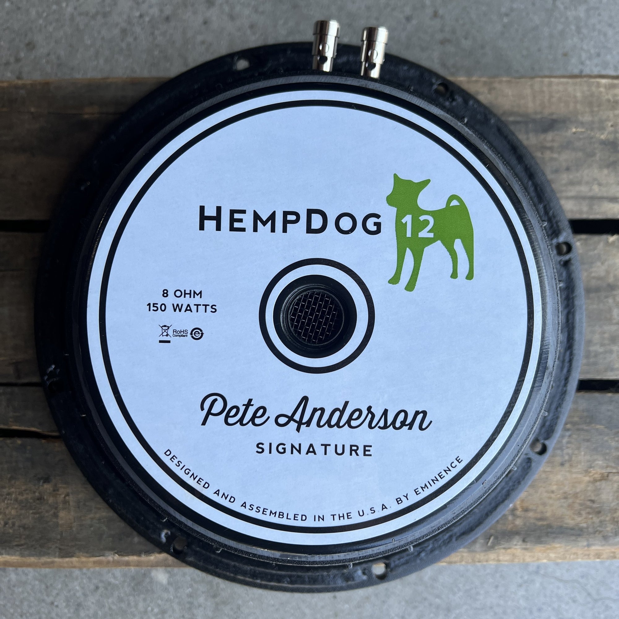 Eminence Hemp Dog 12 Pete Anderson Signature, 12" / 150W / 8ohms