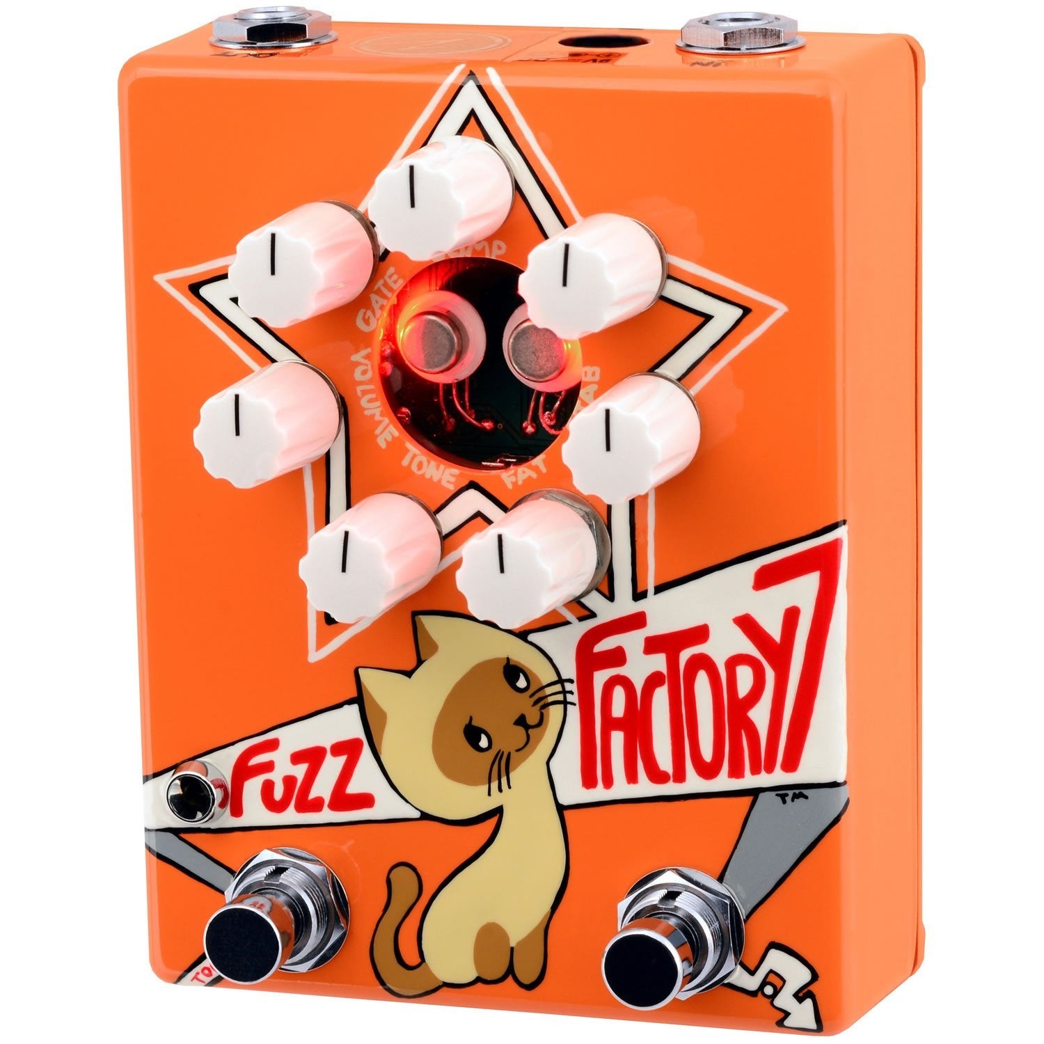 ZVEX Effects Russian Fuzz Factory 7 Hand-Painted