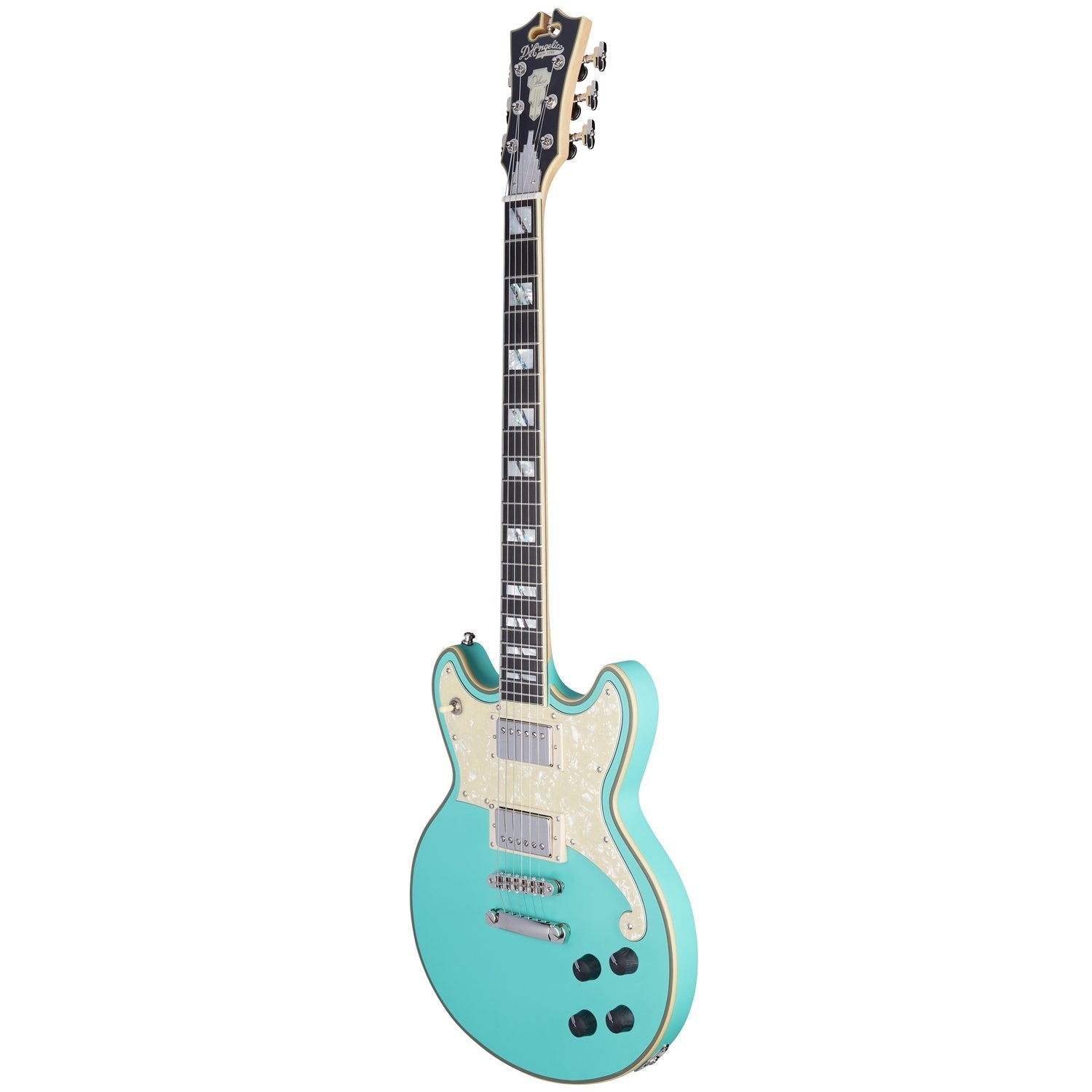 D'Angelico Deluxe Brighton Limited Edition - Matte Surf Green