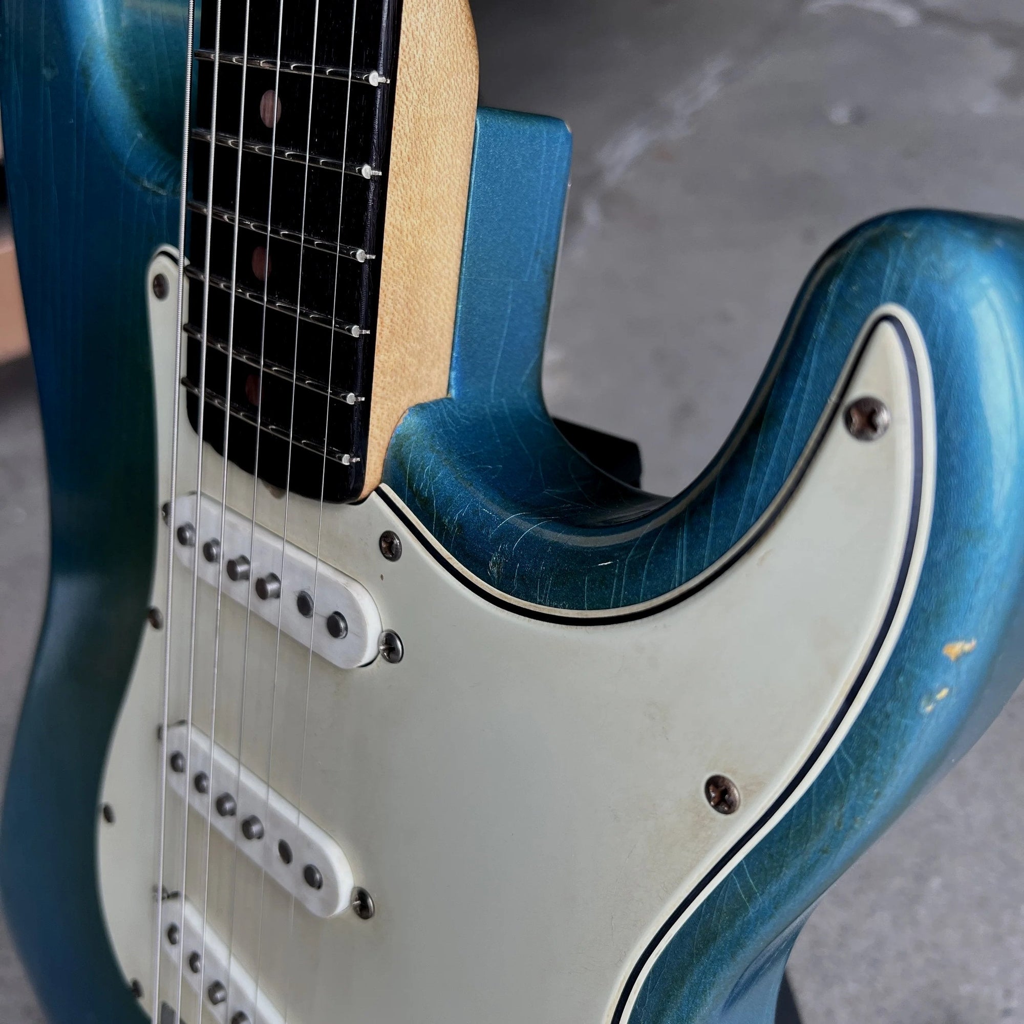 Revelator Guitars - 60s SuperKing S-Style - Lake Placid Blue - #62197