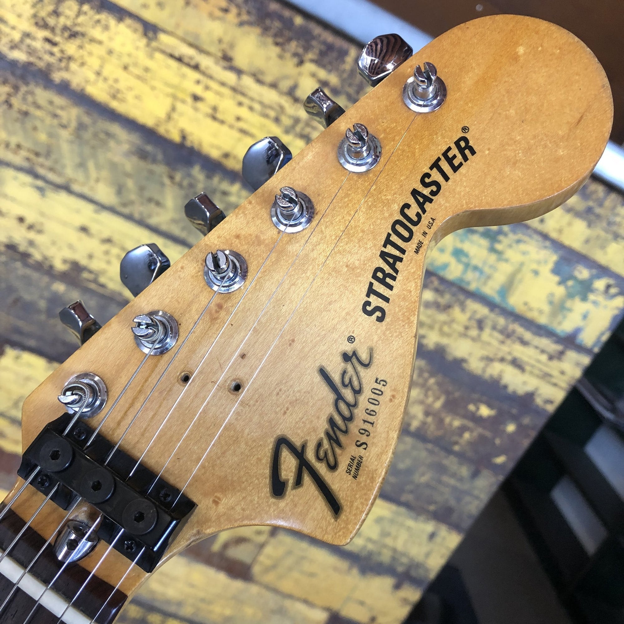 Fender Stratocaster with Custom Hot Rod Paintjob by Mad Mark