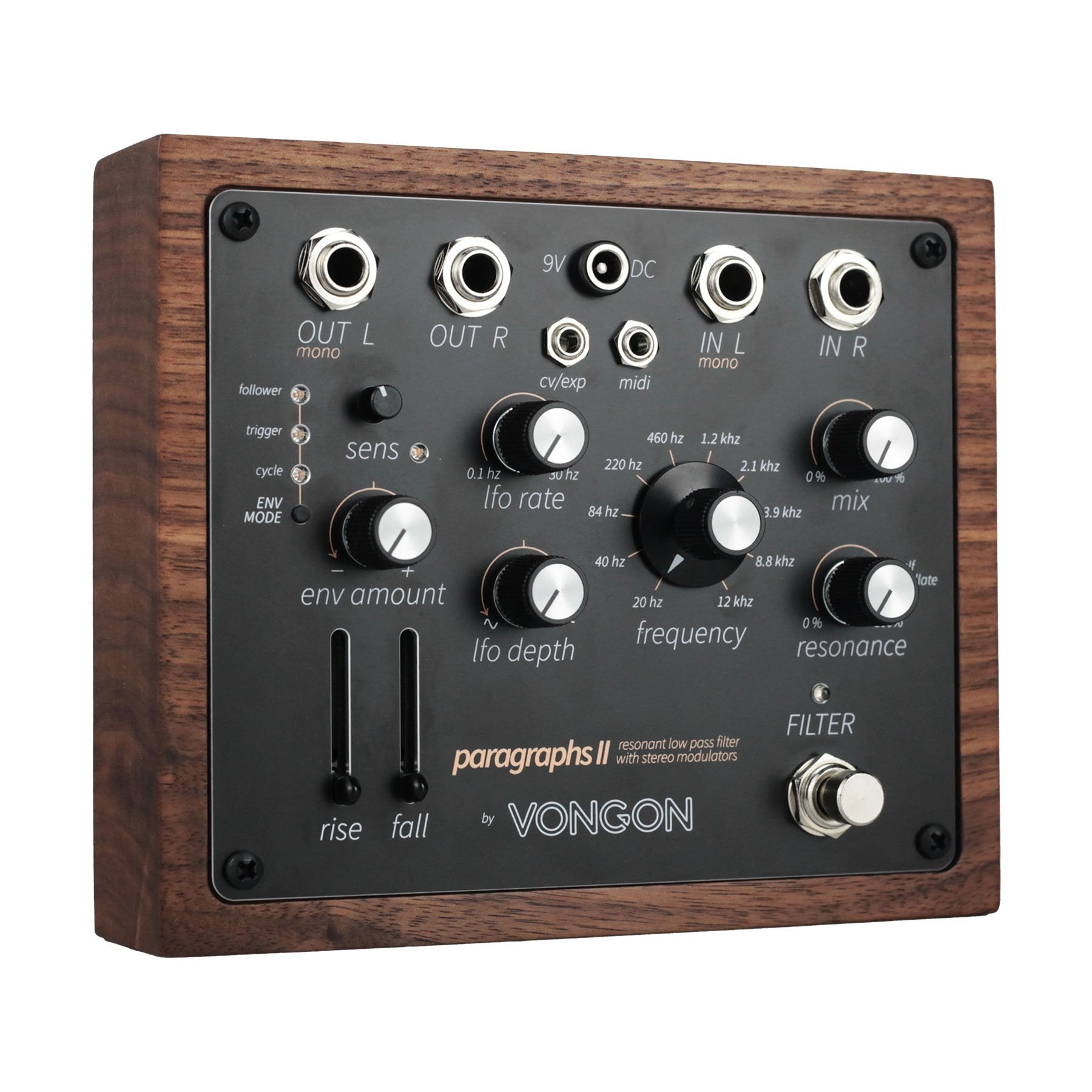 Vongon Paragraphs II Four-Pole Resonant Low-Pass Filter