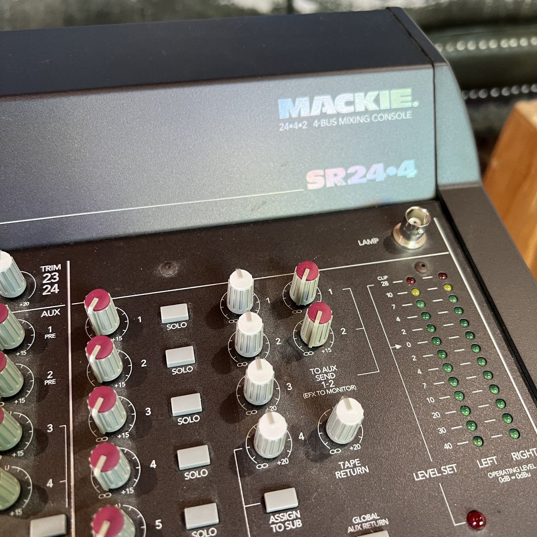 Mackie SR24.4 | 24x4x2 VLZ 4-Bus Mixing Console