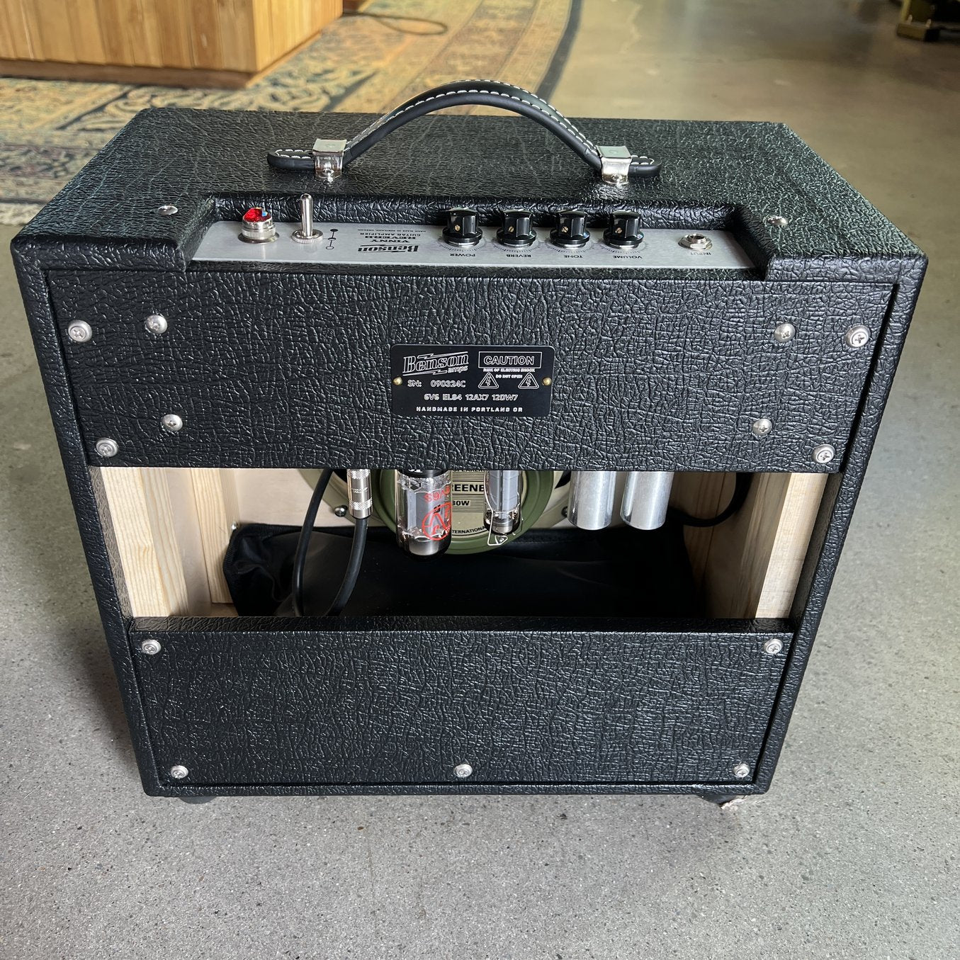 Benson Amps Vinny Reverb Combo - Black / Check