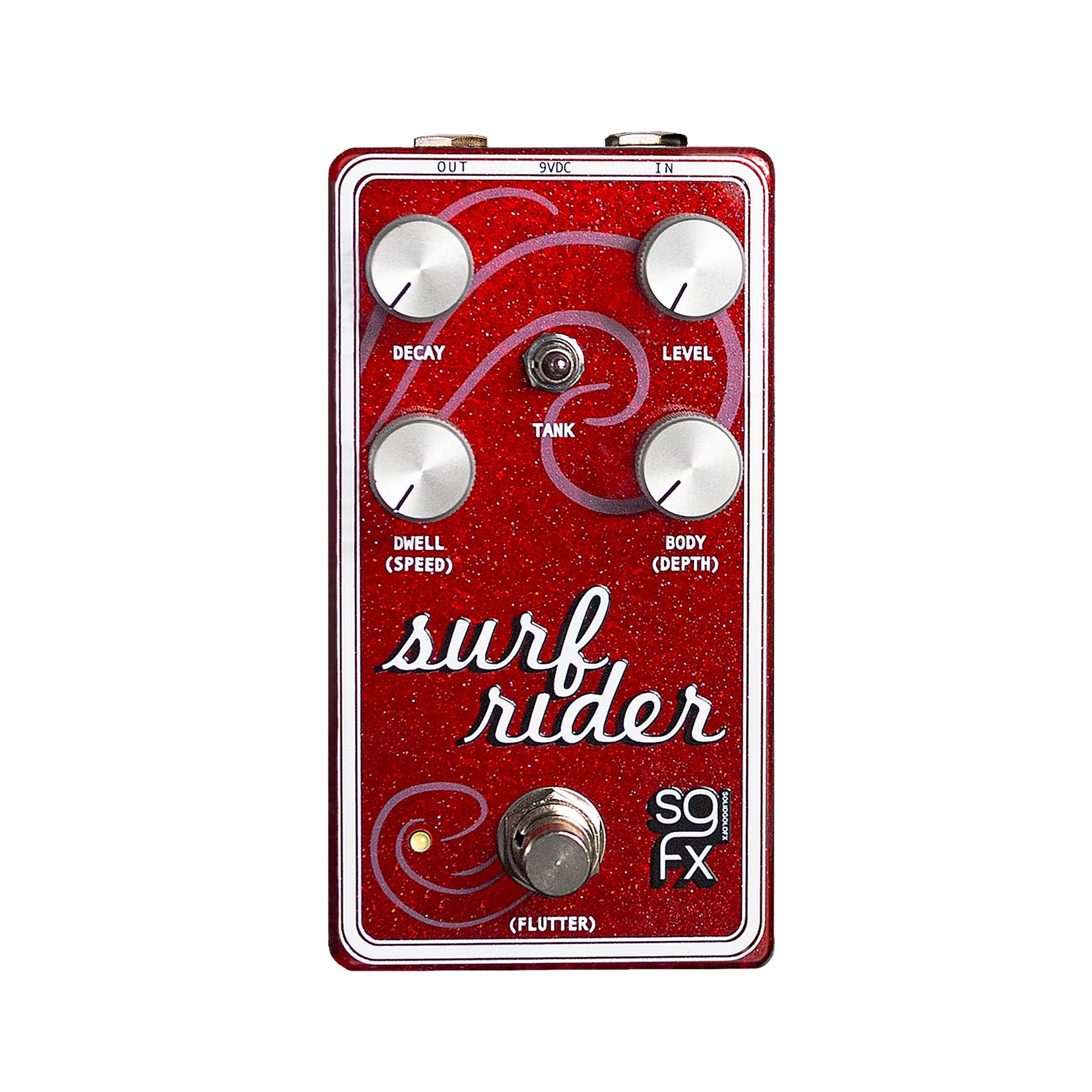 Solid Gold FX Surf Rider IV - Fiesta Red Sparkle