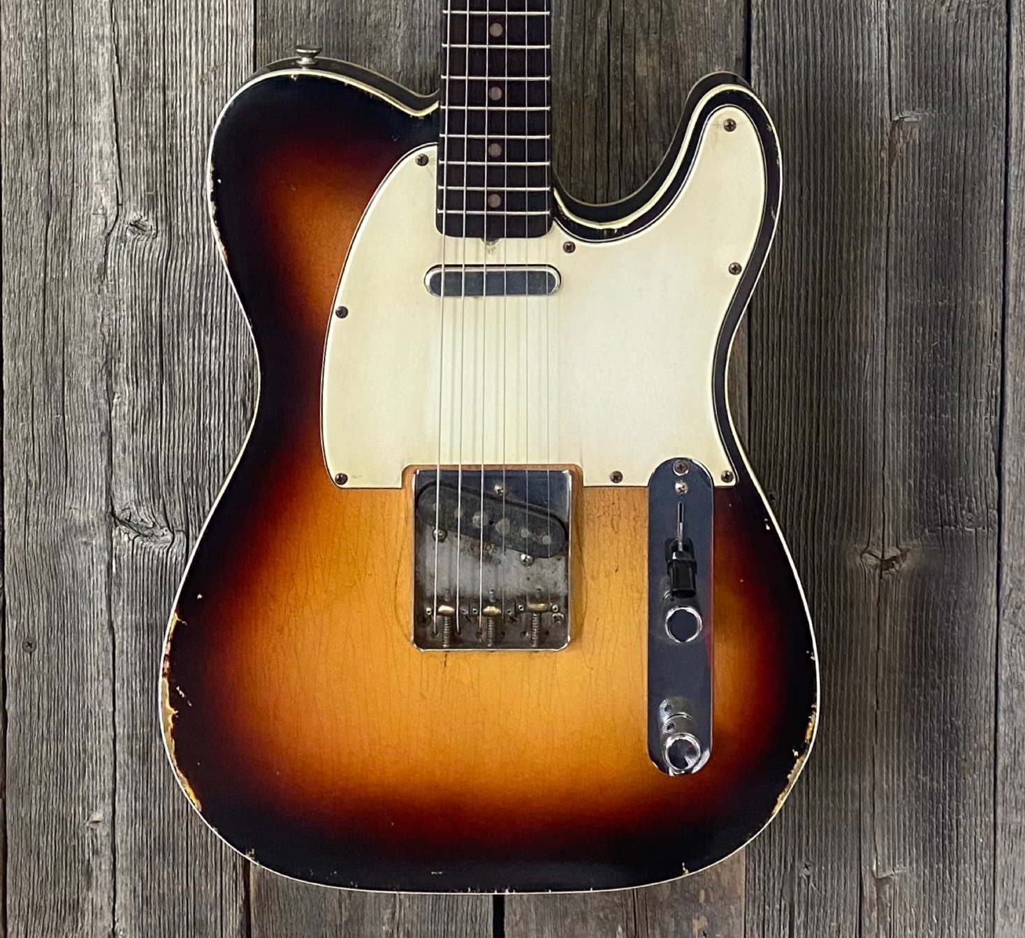 Revelator Guitars - RetroSonic T-Style - 3 Tone Sunburst - #62205