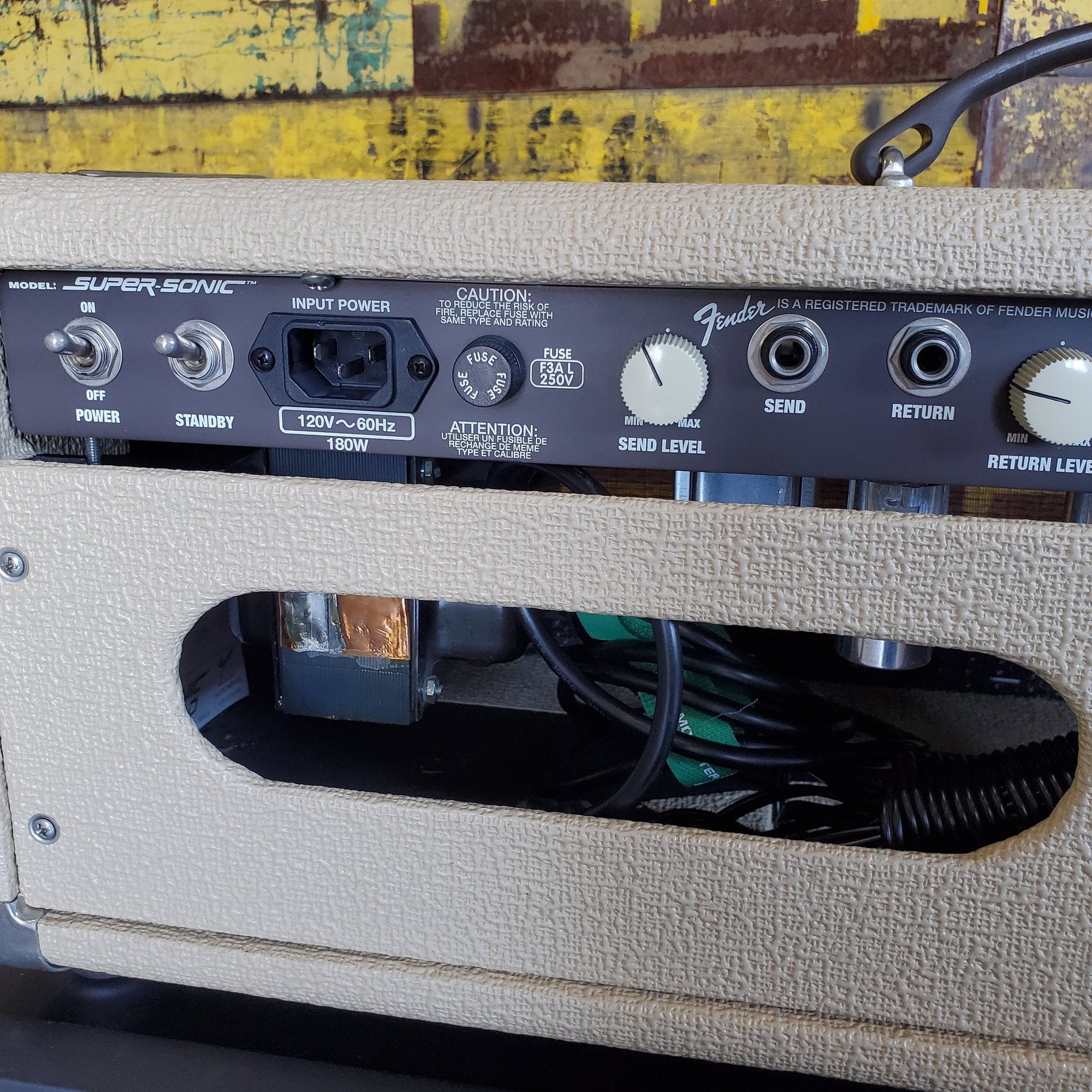 Fender Super-Sonic 60w Head, Blonde