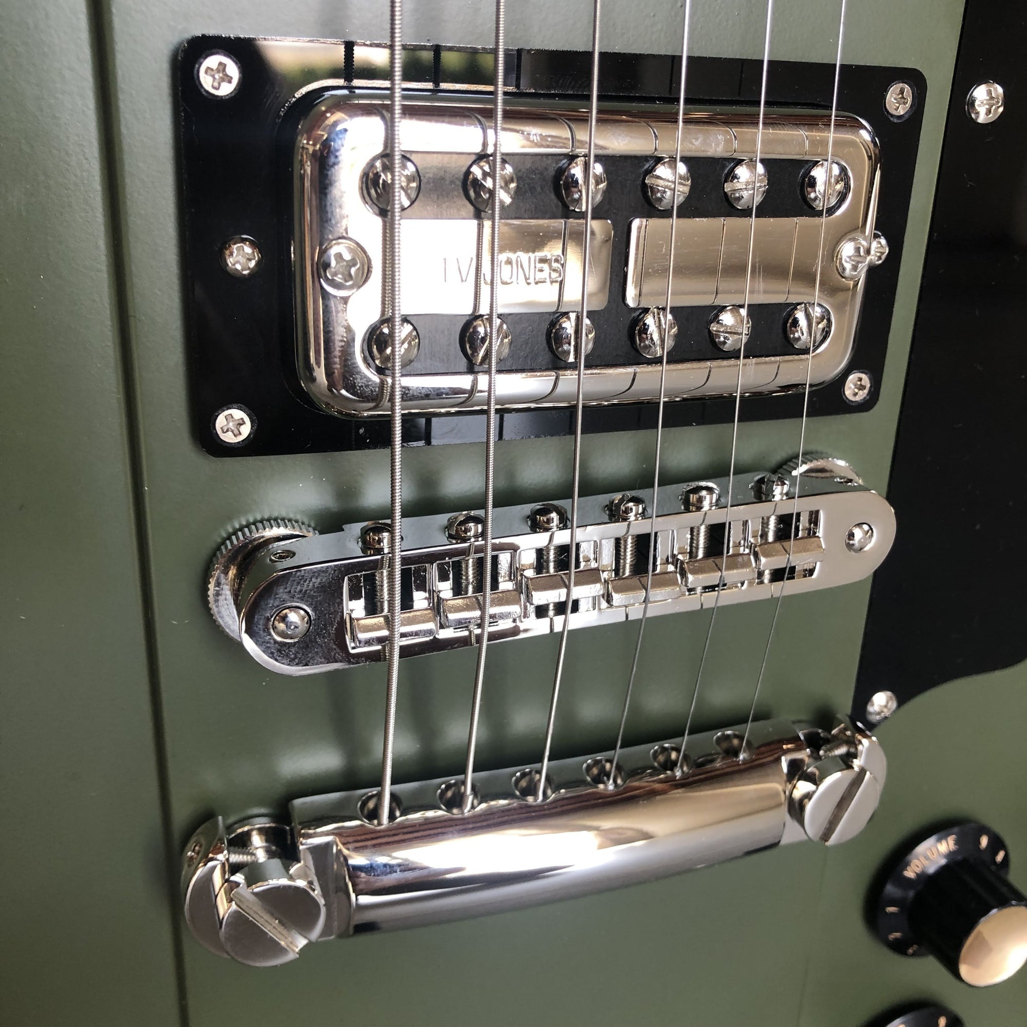 Kauer Guitars Banshee - Satin Olive Green - #404