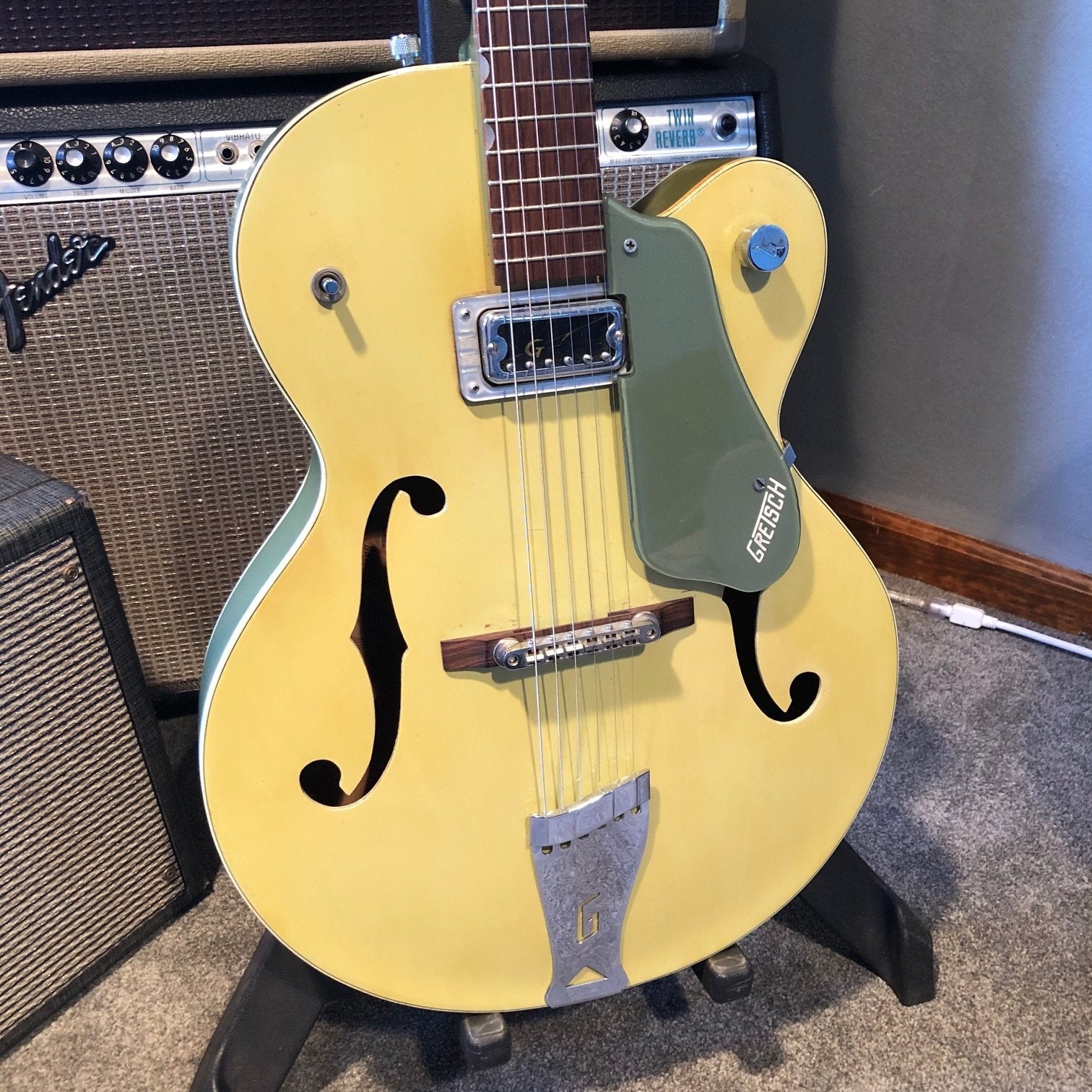 Vintage 1961 Gretsch Anniversary Guitar 6125