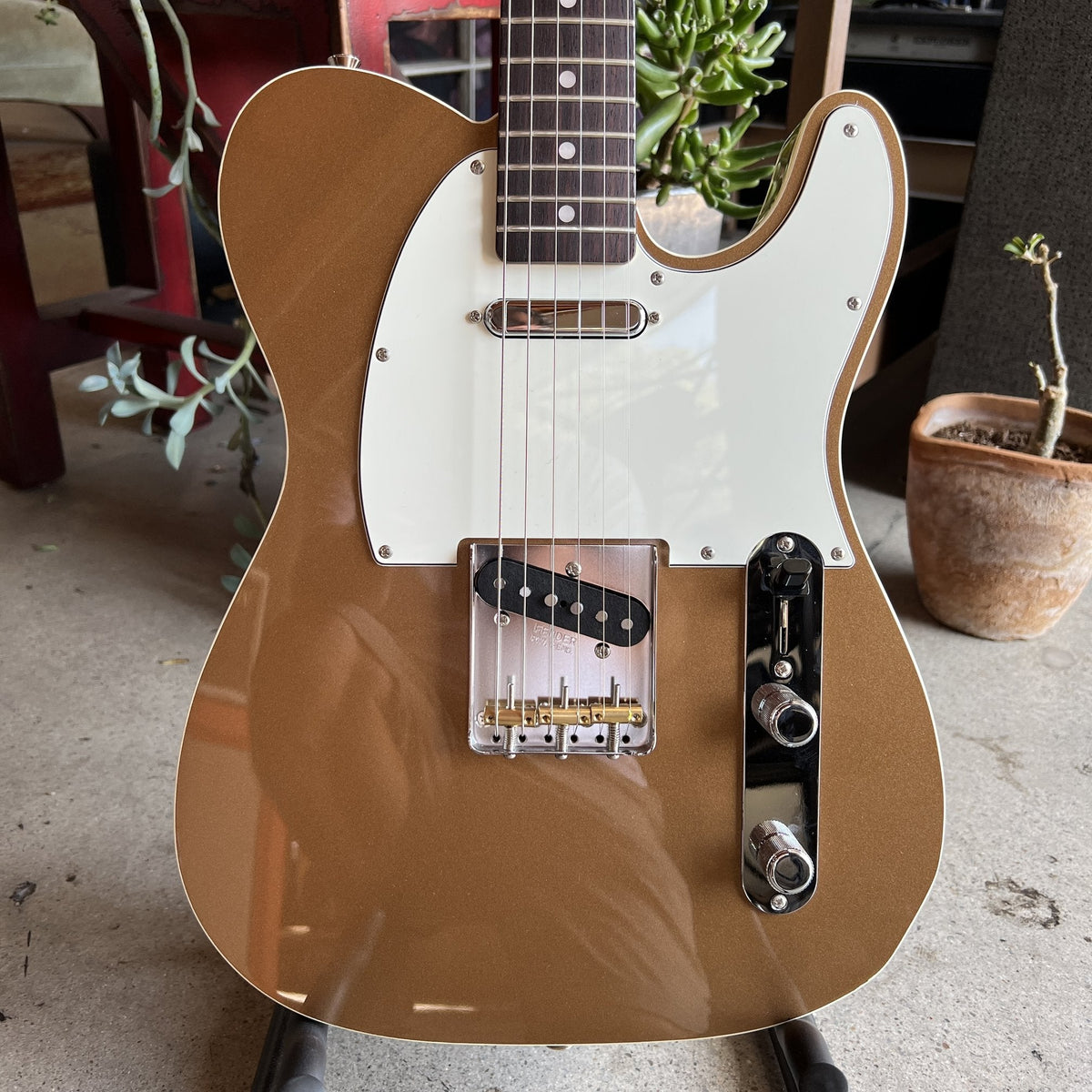 2022 Fender JV Modified &#39;60s Custom Telecaster - Firemist Gold