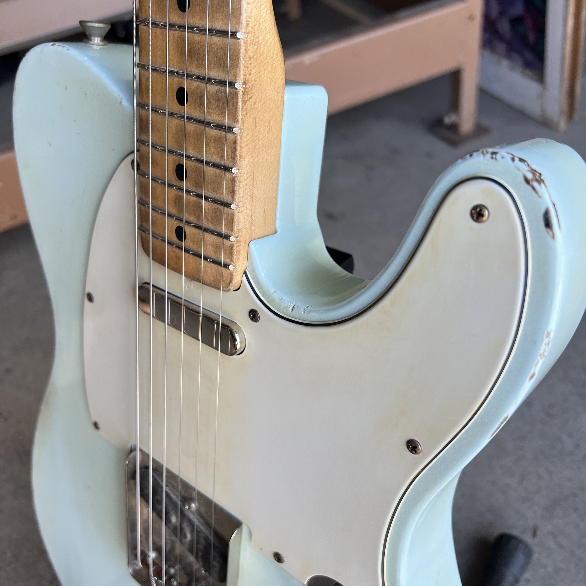 Revelator Guitars - '50s Era RetroSonic T-Style - Sonic Blue Nitro