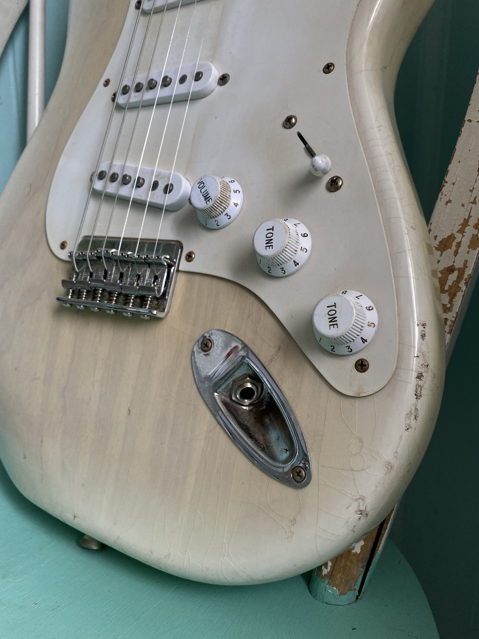 Revelator Guitars - 50s SuperKing S-Style - White Blonde - #61016