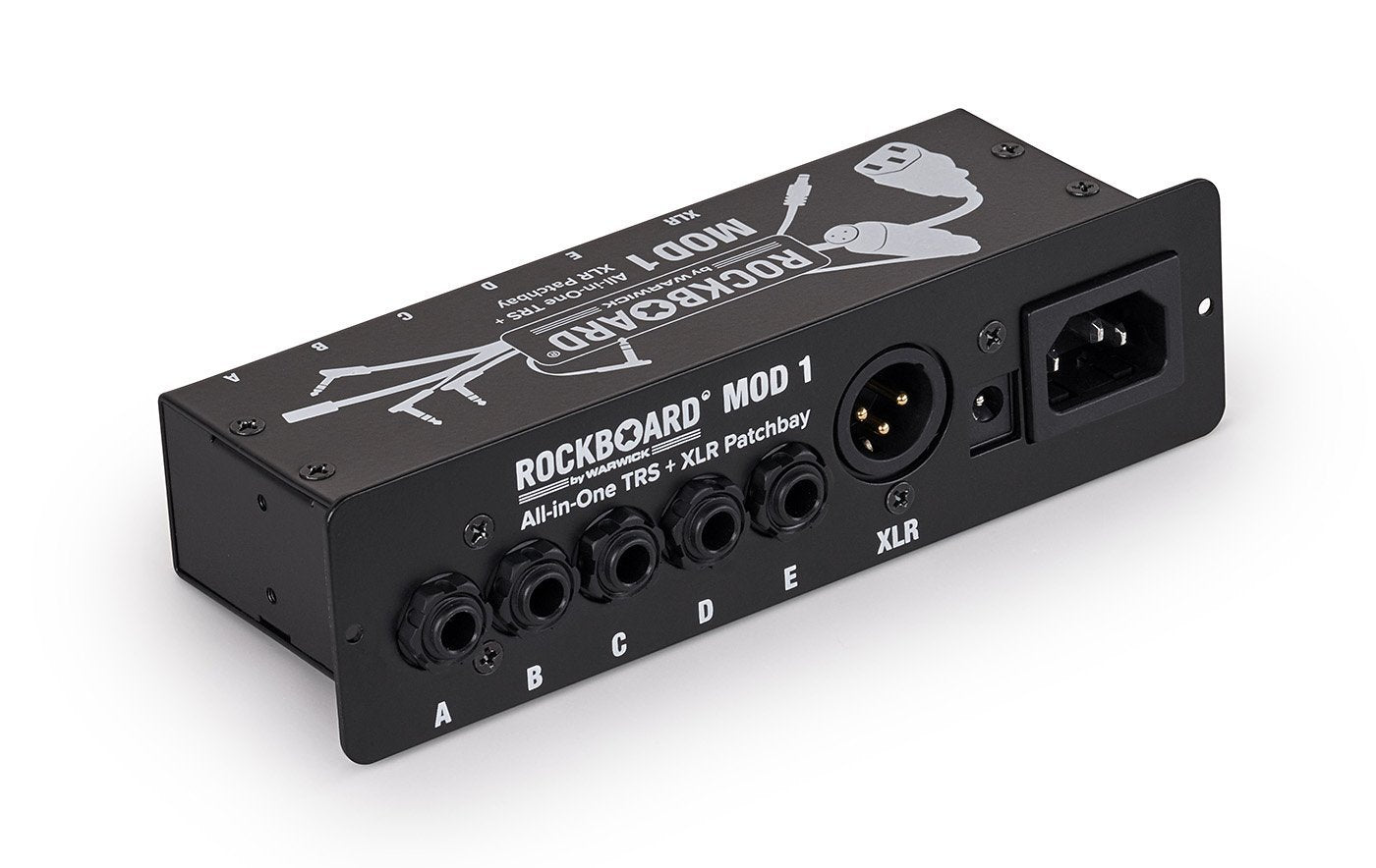 Rockboard MOD 1, V2 - Series Patch Bay MOD 1 with XLR