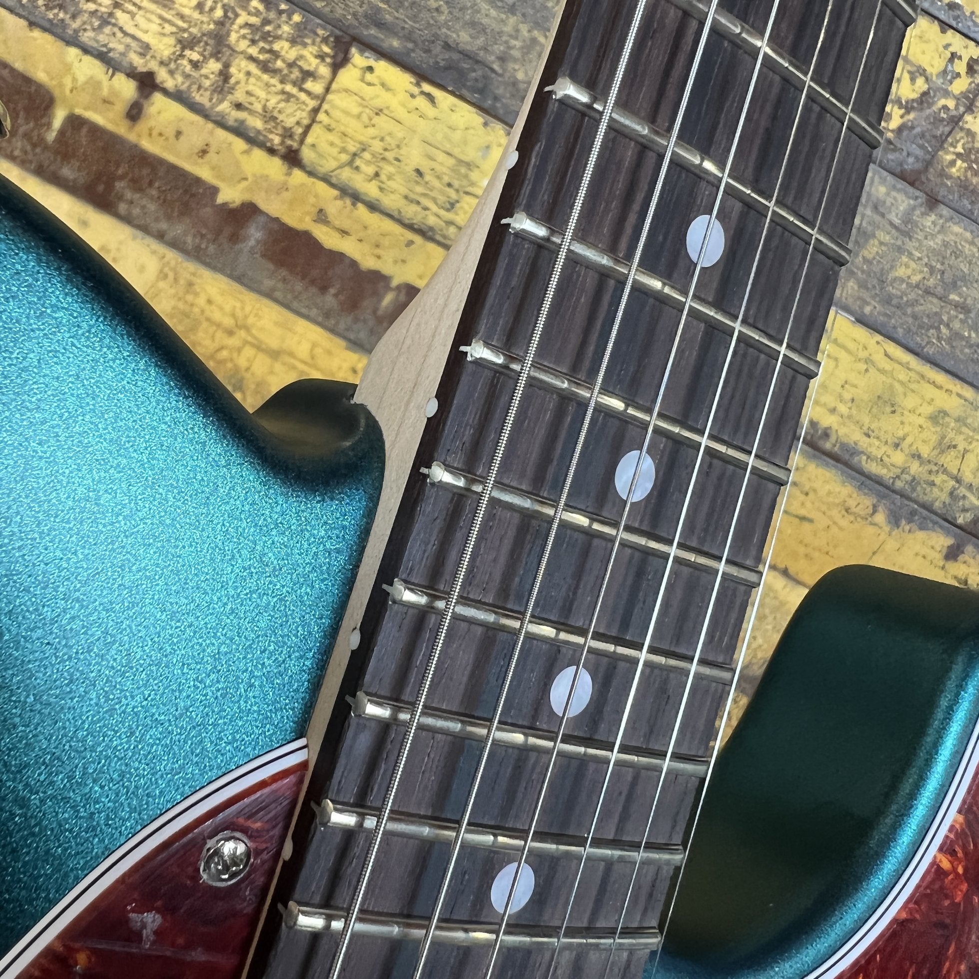 G&L ASAT Classic "S", Emerald Blue Metallic