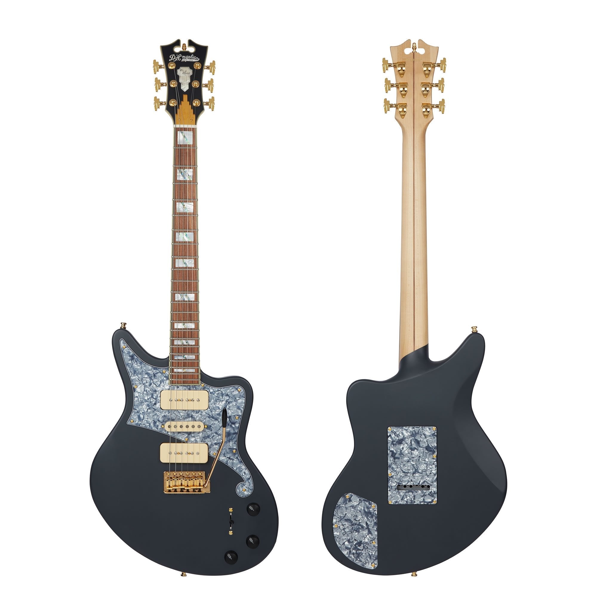 D'Angelico Deluxe Bedford Bob Weir - Matte Stone