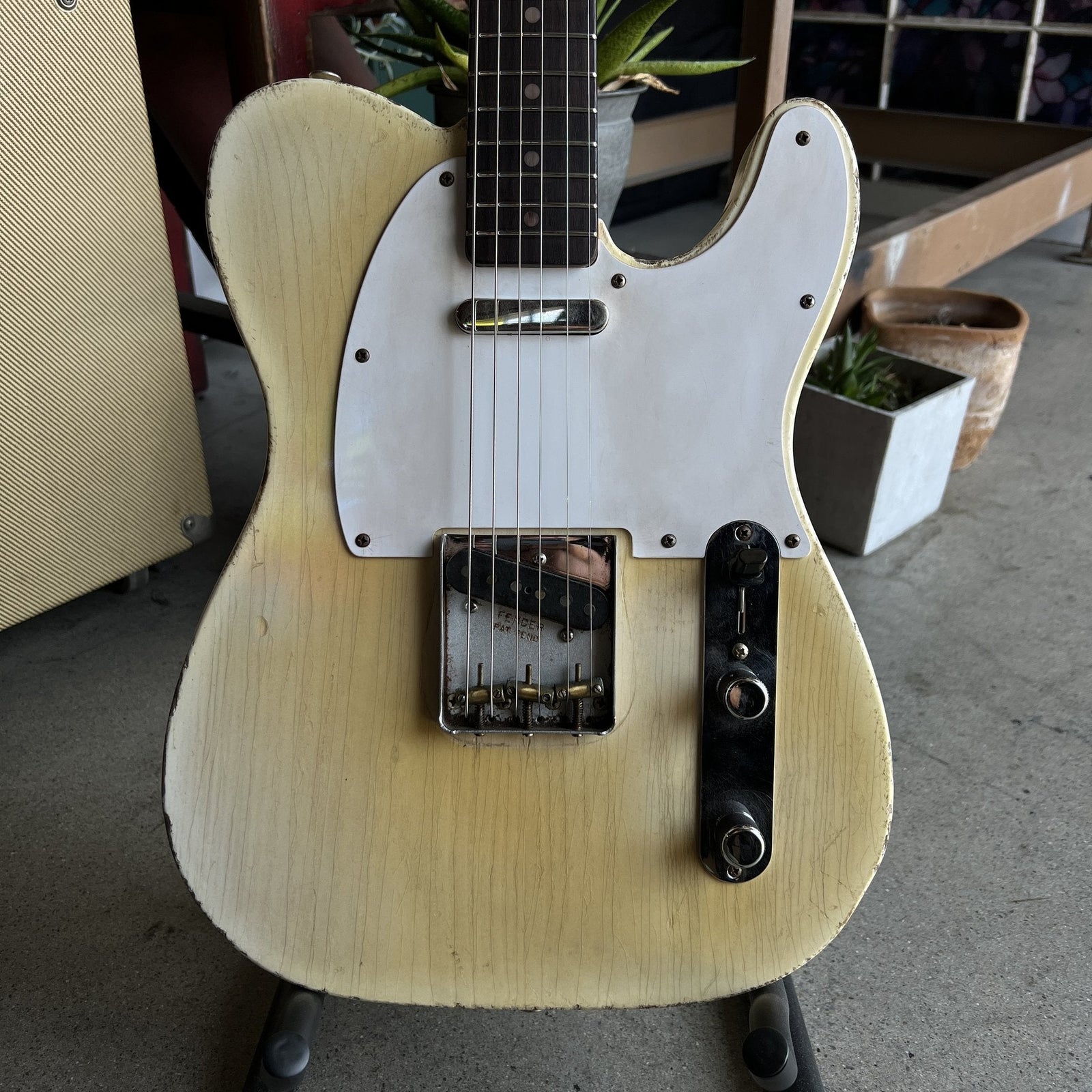 Revelator Guitars - RetroSonic T-Style - White Guard - #63640