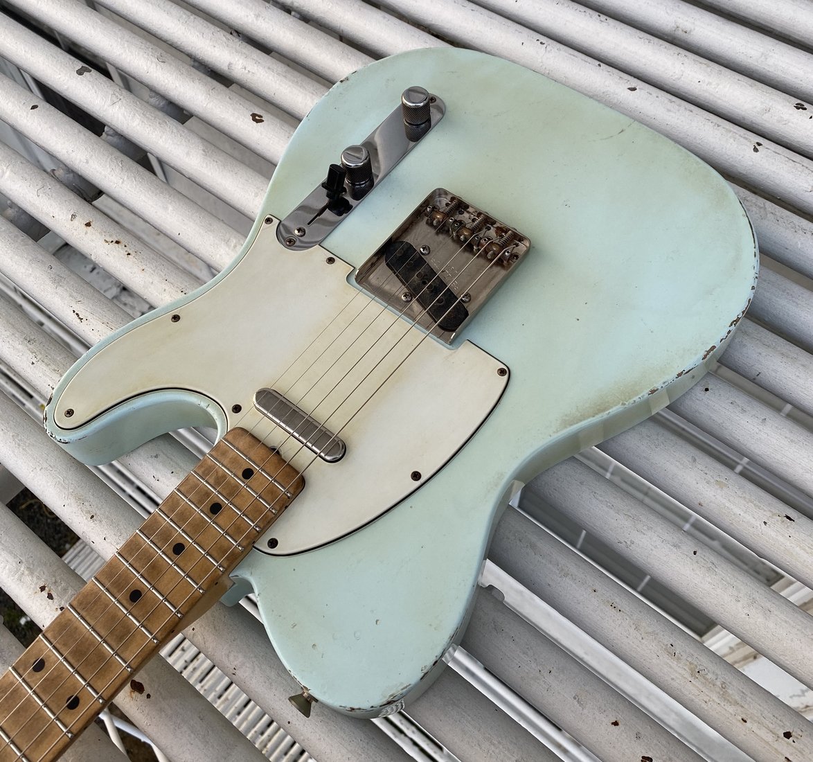 Revelator Guitars - '50s Era RetroSonic T-Style - Sonic Blue Nitro