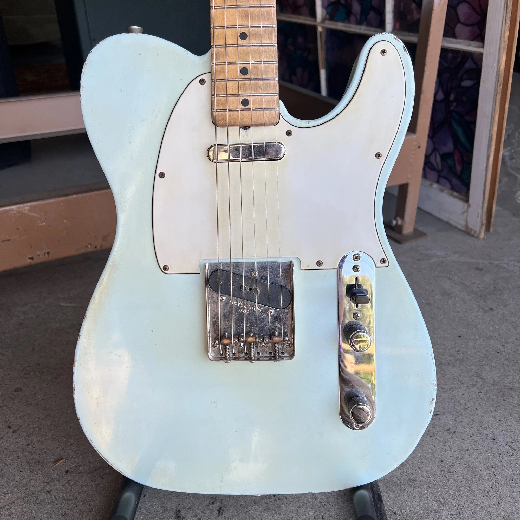 Revelator Guitars - '50s Era RetroSonic T-Style - Sonic Blue Nitro