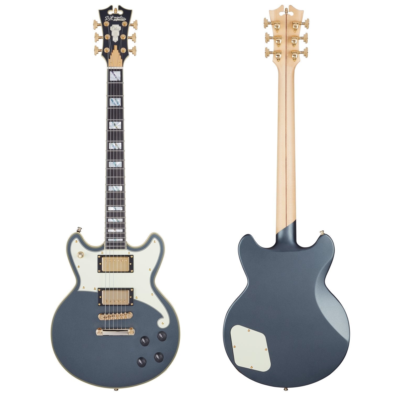 D'Angelico Deluxe Brighton Limited Edition - Matte Charcoal