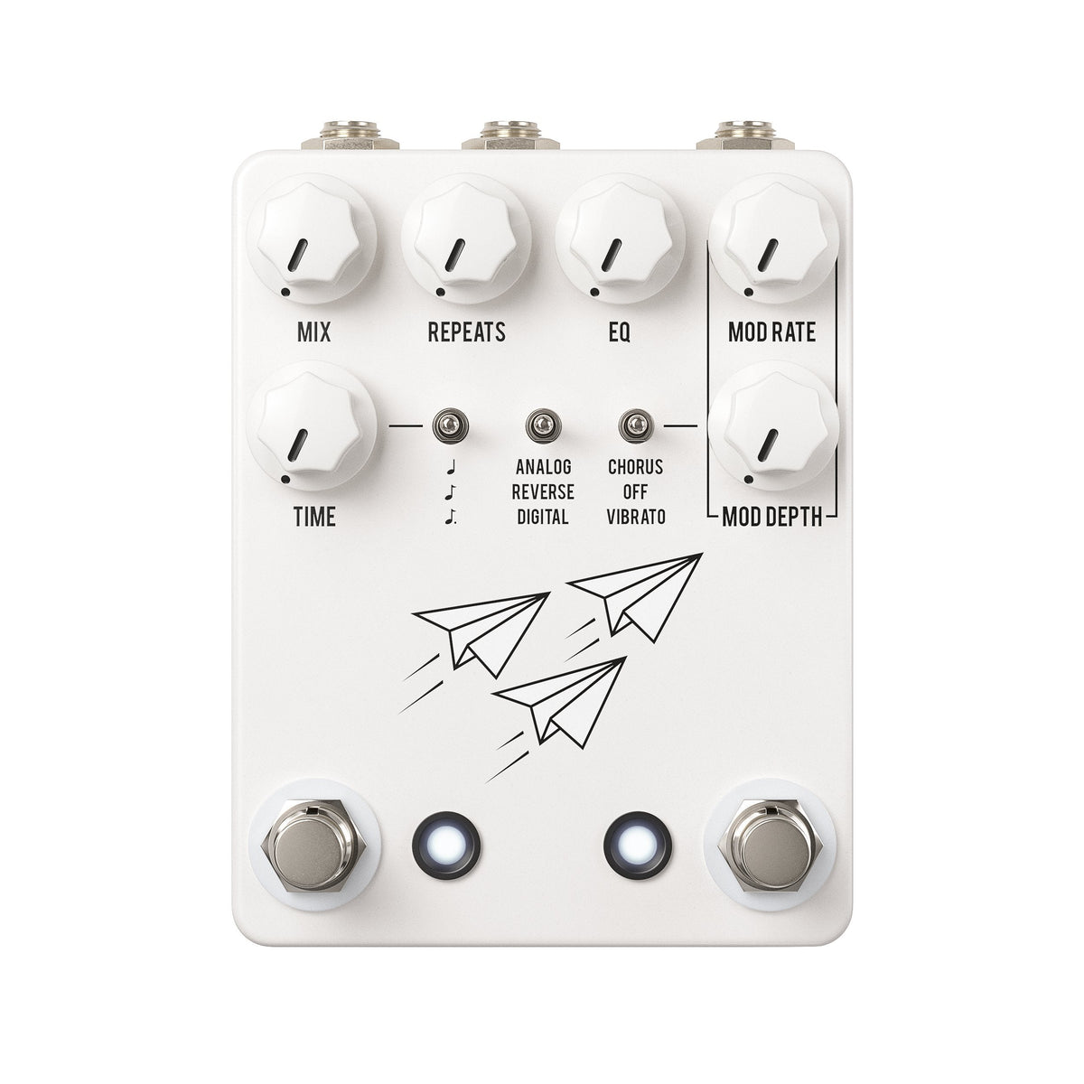 JHS Pedals Flight Delay - White