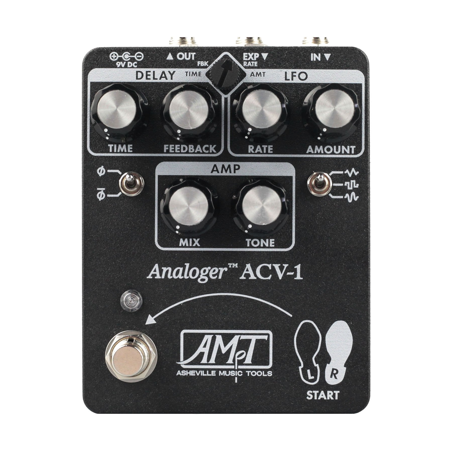 Asheville Music Tools ACV-1 - Analog Chorus / Vibrato - Special Black