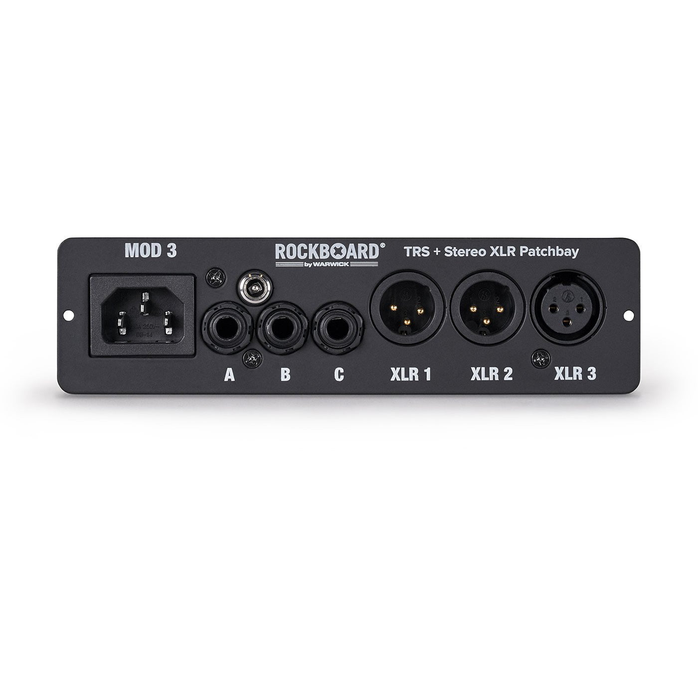 RockBoard MOD 3, V2 - All-in-One TRS & XLR Patch Bay for Vocalists & Acoustic Players