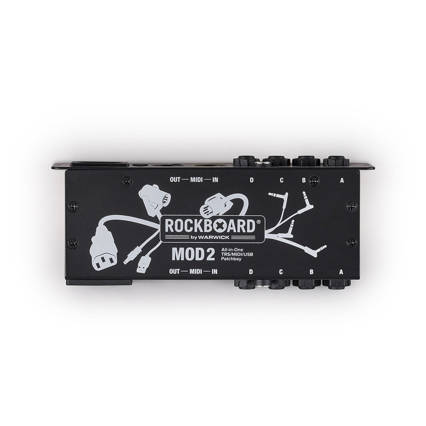 RockBoard MOD 2, V2 - All-in-One TRS, Midi & USB Patchbay