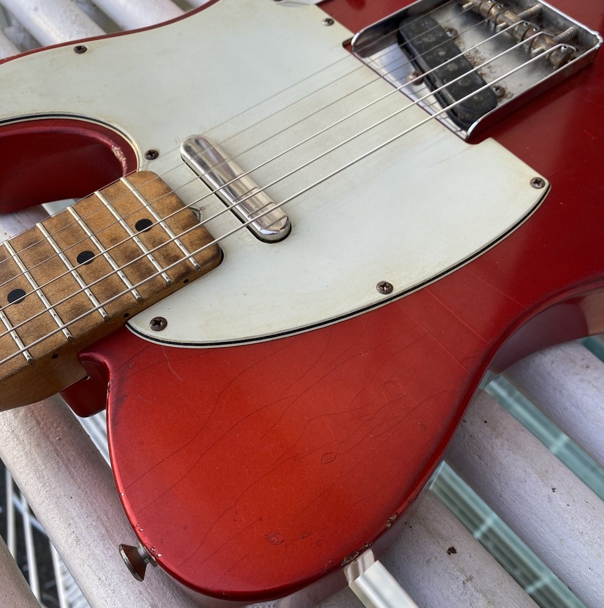 Revelator Guitars - '60s Era RetroSonic T-Style - Candy Apple Red