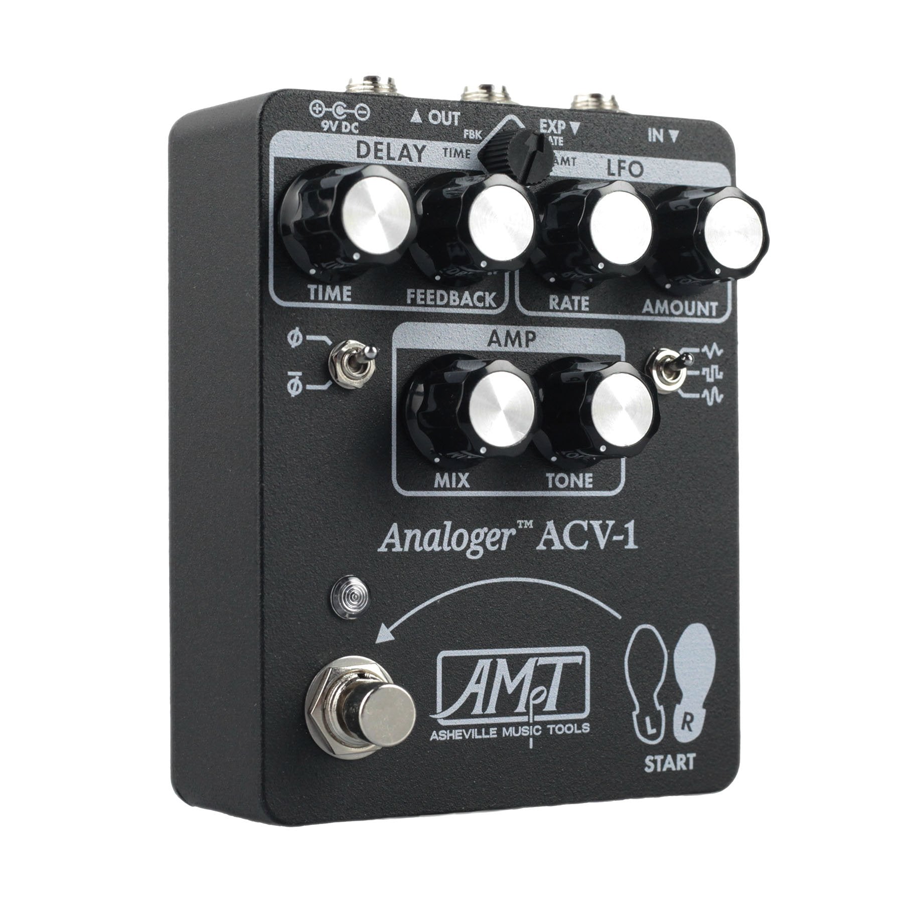 Asheville Music Tools ACV-1 - Analog Chorus / Vibrato - Special Black