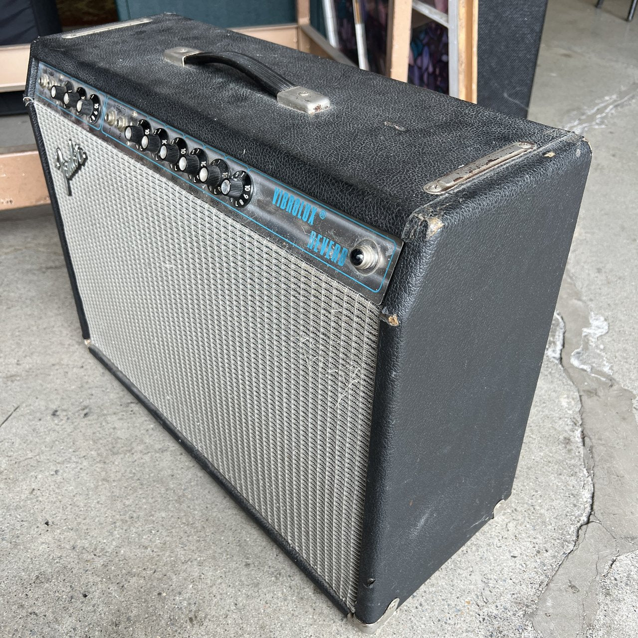 1977 Fender Vibrolux Reverb, 2x10 Tube Guitar Amplifier