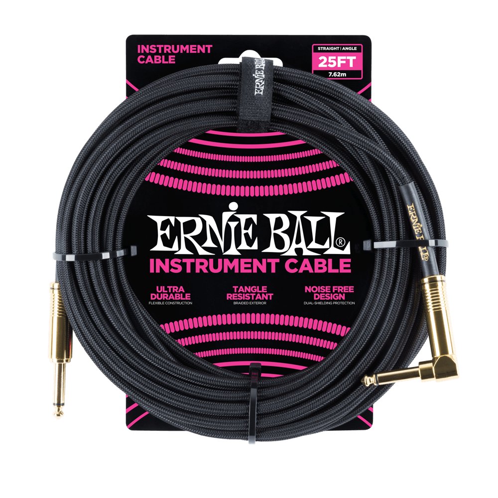 Ernie Ball 25' Braided Cable