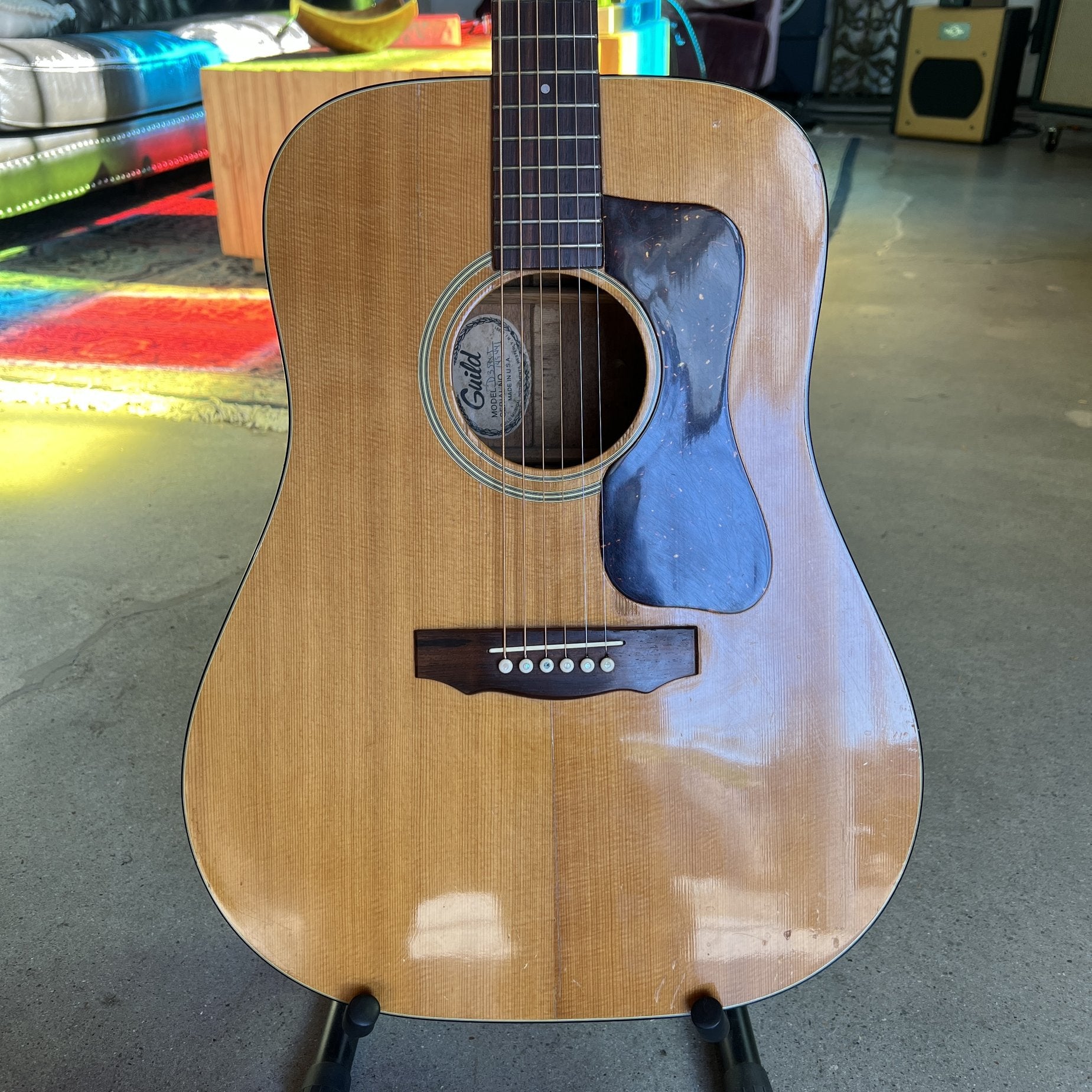 Guild D35 NT Acoustic Guitar - 1976